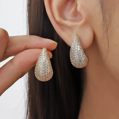 Radiant Teardrop Earrings