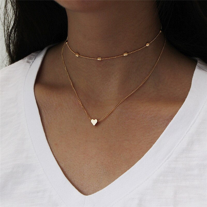 Heart Choker Necklace