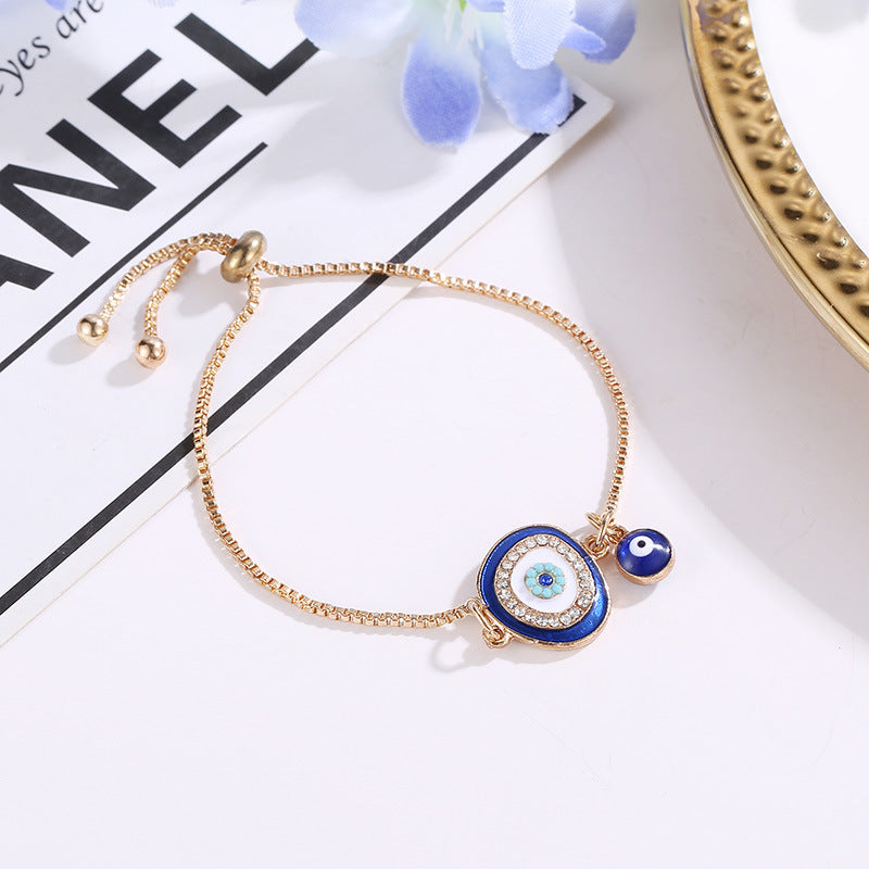 Evil Eye Navy Bracelet