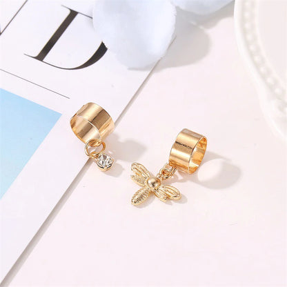 Bee x Zircon Ear Cuffs