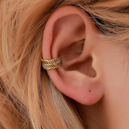 Leaf Ear Cuffs