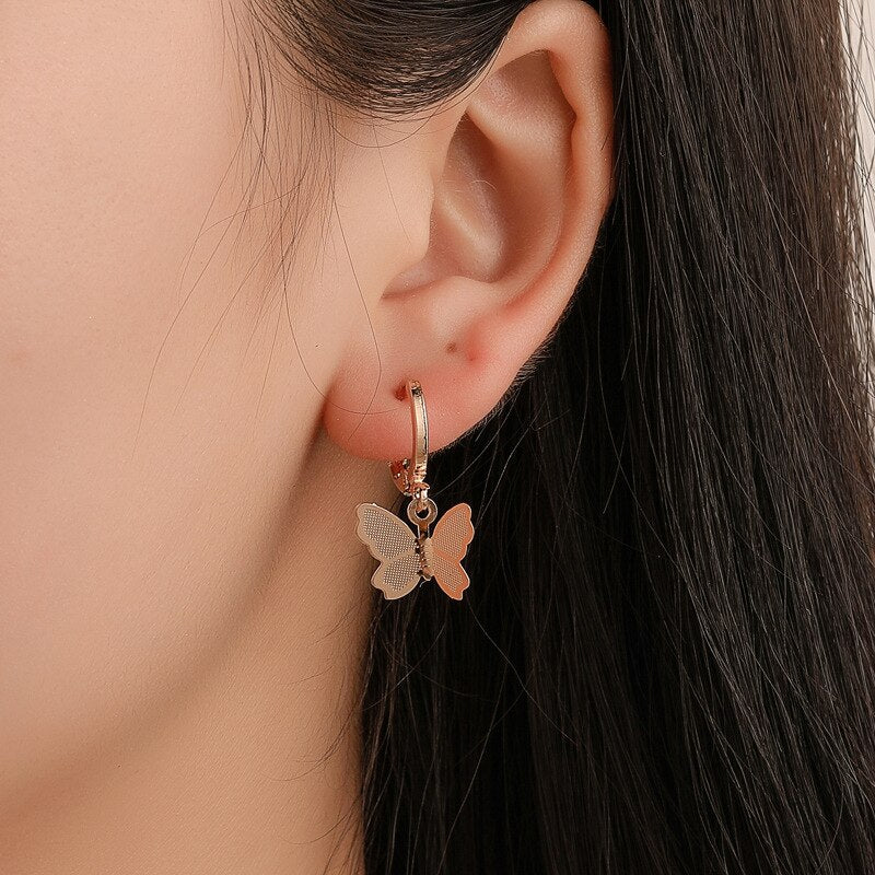 Open Butterfly Earrings