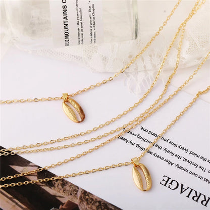 Double Seashell Necklace