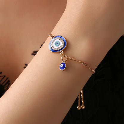 Evil Eye Navy Bracelet