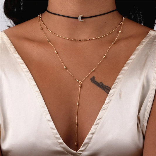 Moon Choker Necklace